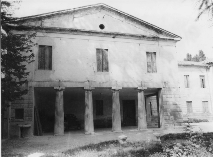 Voltabrusegana - Villa della Libera - veduta (negativo) di Noale, A, Nonveiller, Giorgio (seconda meta' XX)