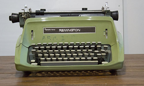 Macchina da scrivere, macchina da scrivere remington