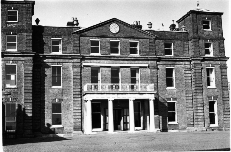 Norfolk - Langley park - veduta (positivo) di Soane, John, anonimo (seconda meta' XX)