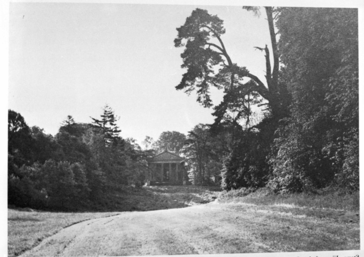 Buckinghamshire - Stowe park - Grecian valley - veduta (positivo) di Wightwick, G, Grenville, Richard, anonimo (seconda meta' XX)