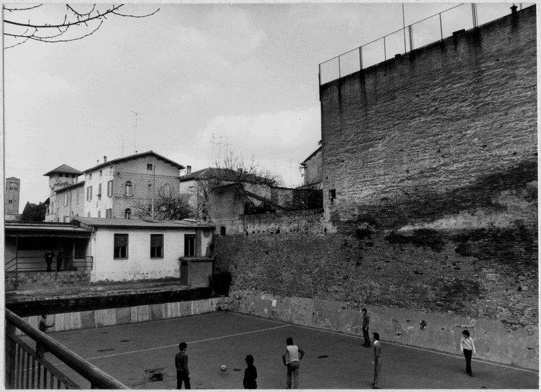 Mura Giuoco del Pallone (mura di cinta) - Faenza (RA)  (XV, inizio)