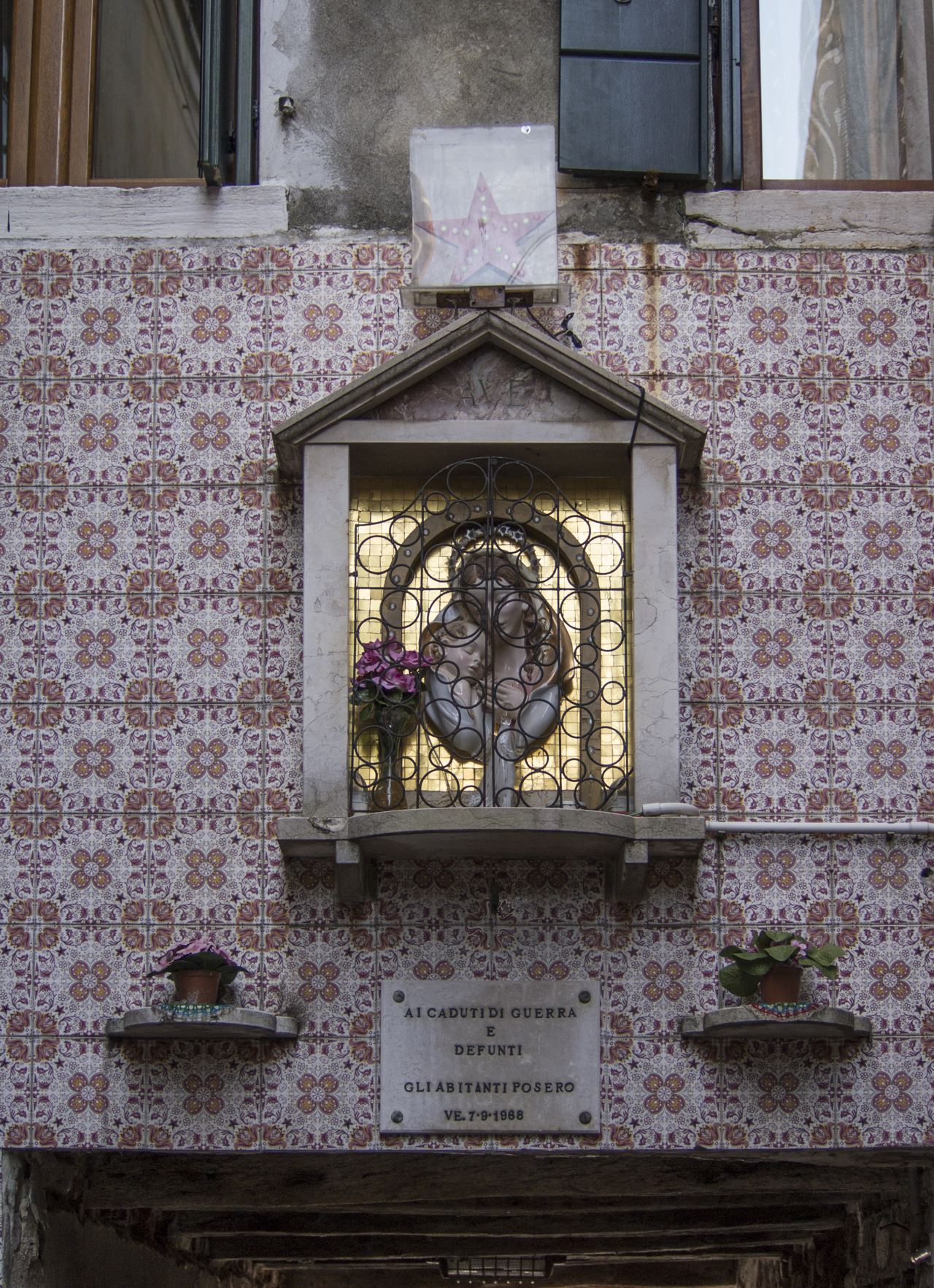 tabernacolo, opera isolata - produzione veneziana (XX)