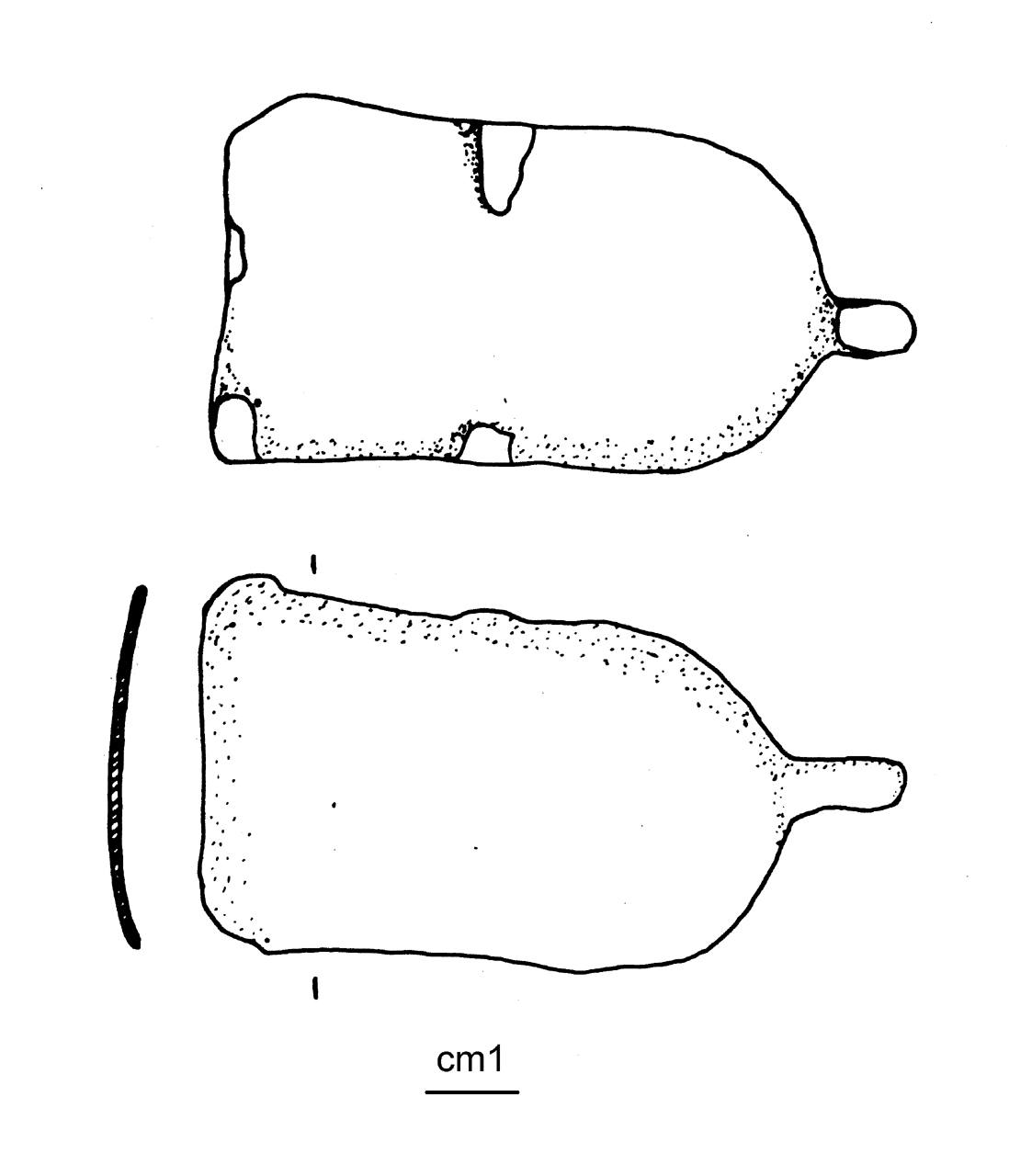 gancio di cintura, Peroni 62,3 - cultura di Golasecca (seconda metà VI a.C)