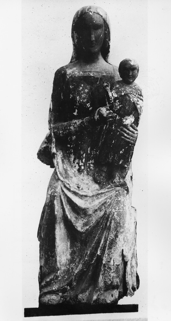 Madonna con Bambino (scultura) - ambito Italia centrale (inizio sec. XIV)
