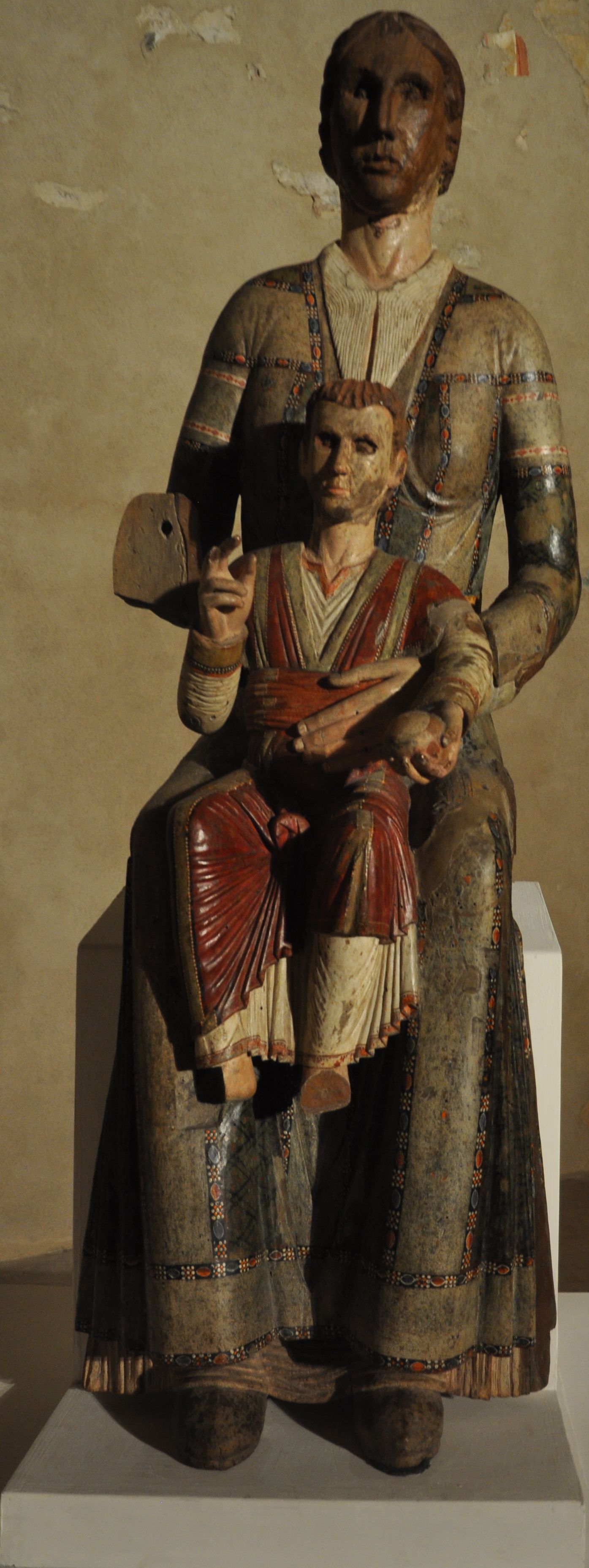 Madonna con Bambino (scultura) - ambito abruzzese (fine sec. XII)