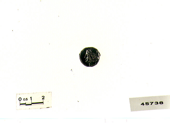 D/ ninfa R/ Efebo a cavallo (didracma) (sec. III a.C)