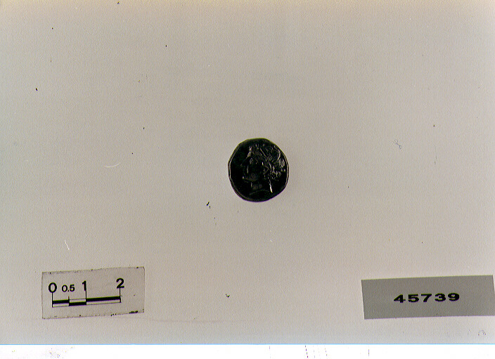 D/ ninfa R/ Efebo a cavallo (didracma) (sec. III a.C)