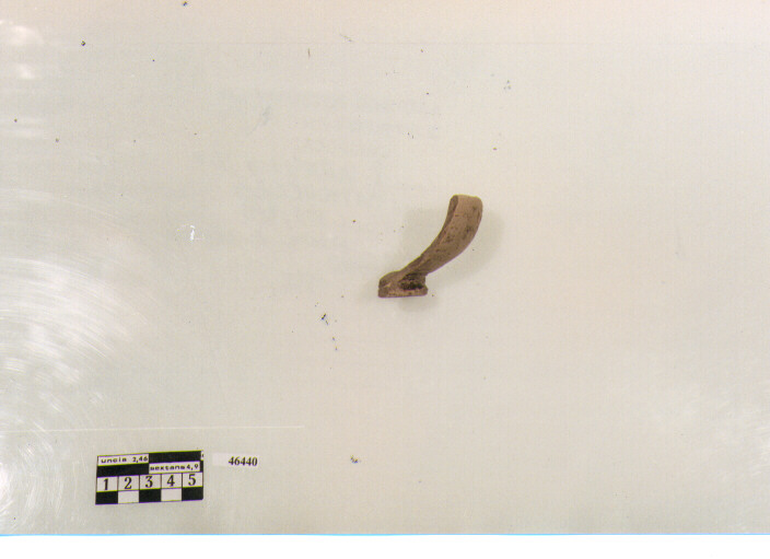 coppetta/ piede, Lamboglia, forma 25 (seconda metà sec. IV a.C)