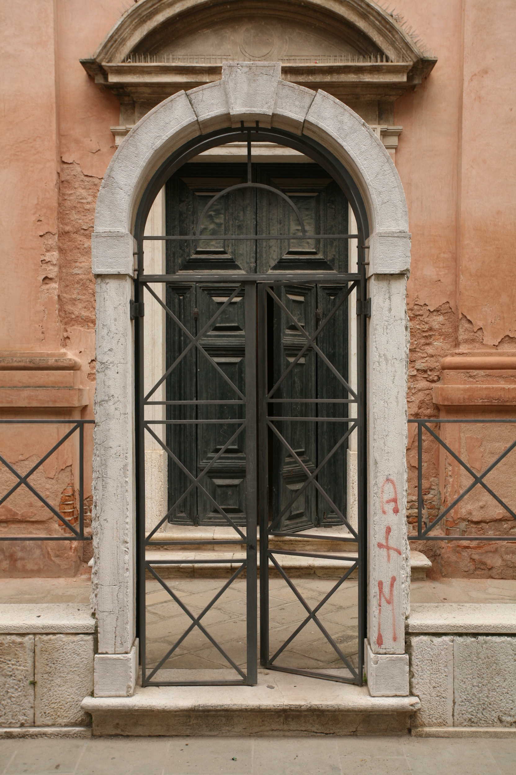 portale, opera isolata - ambito veneto (meta' sec. XVIII)