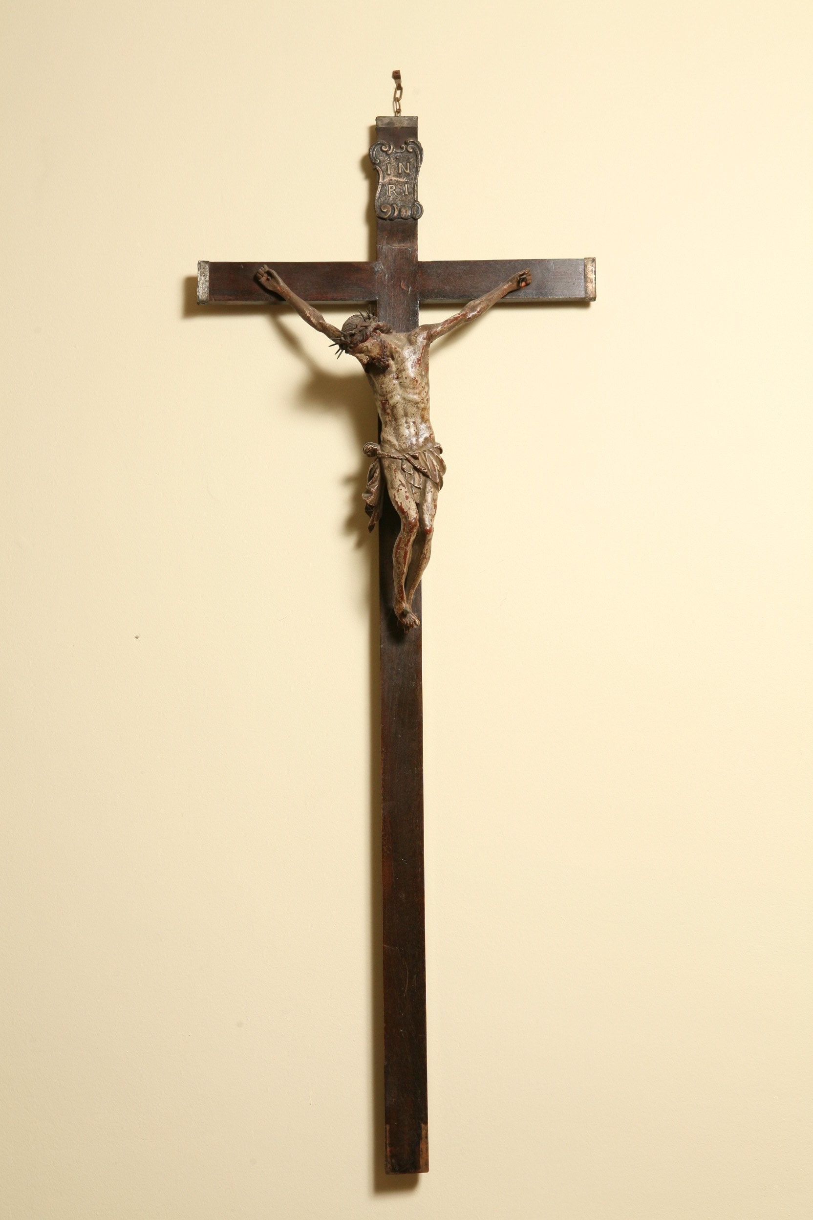 Cristo crocifisso (crocifisso, opera isolata) - bottega veneta (seconda meta' sec. XVIII)