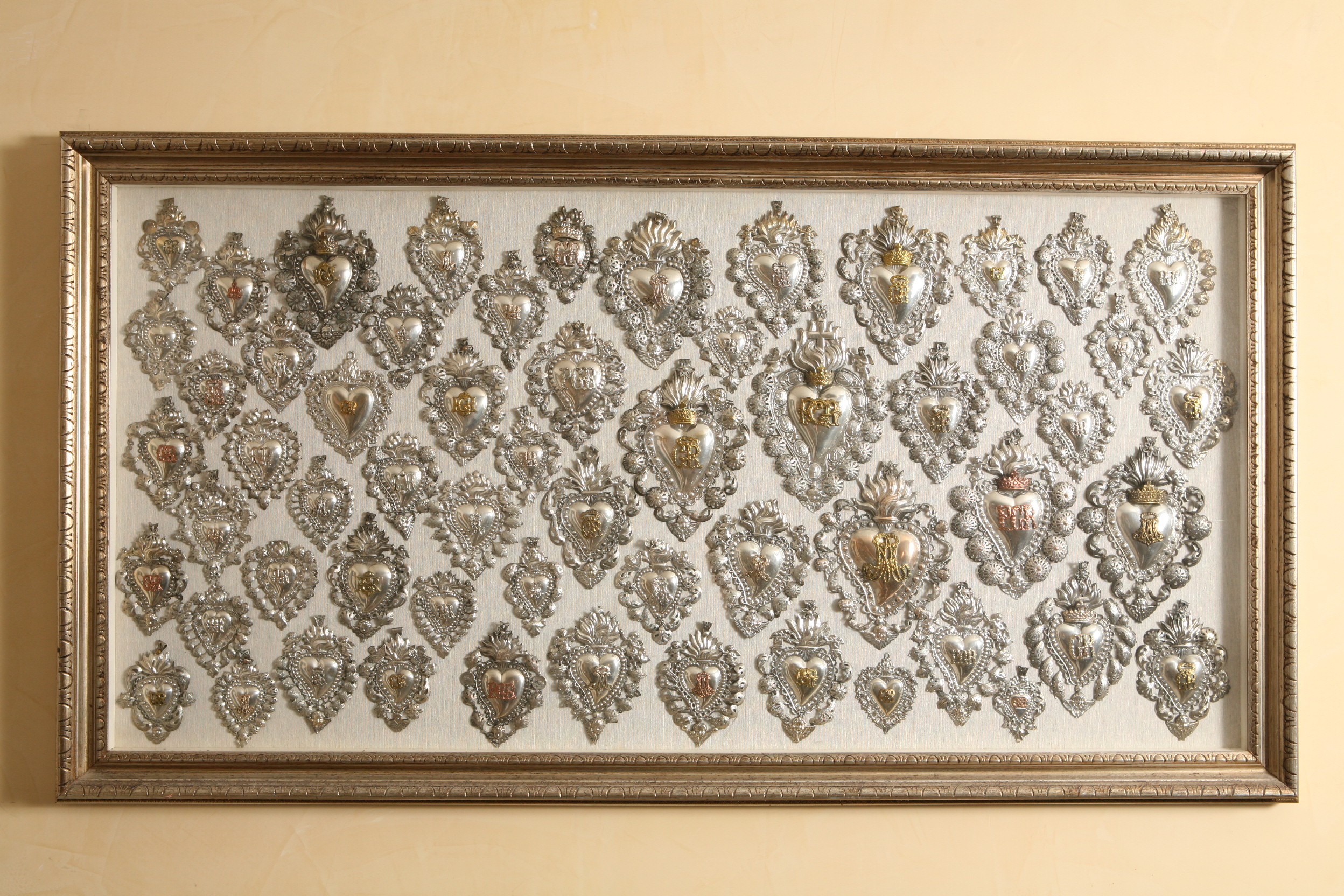 custodia per ex voto, elemento d'insieme - bottega italiana (prima meta' sec. XX)