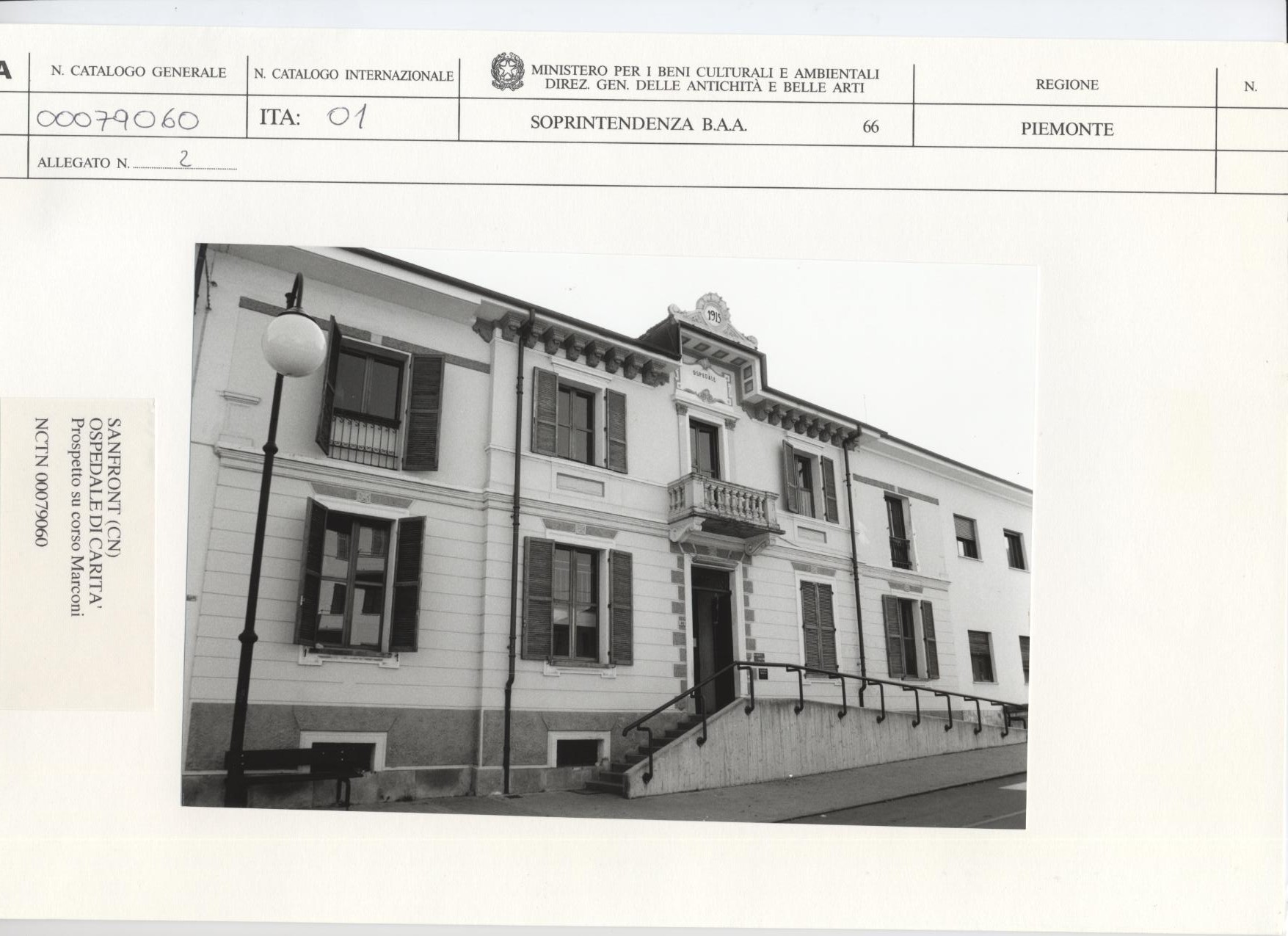 ospedale - SANFRONT (CN) 