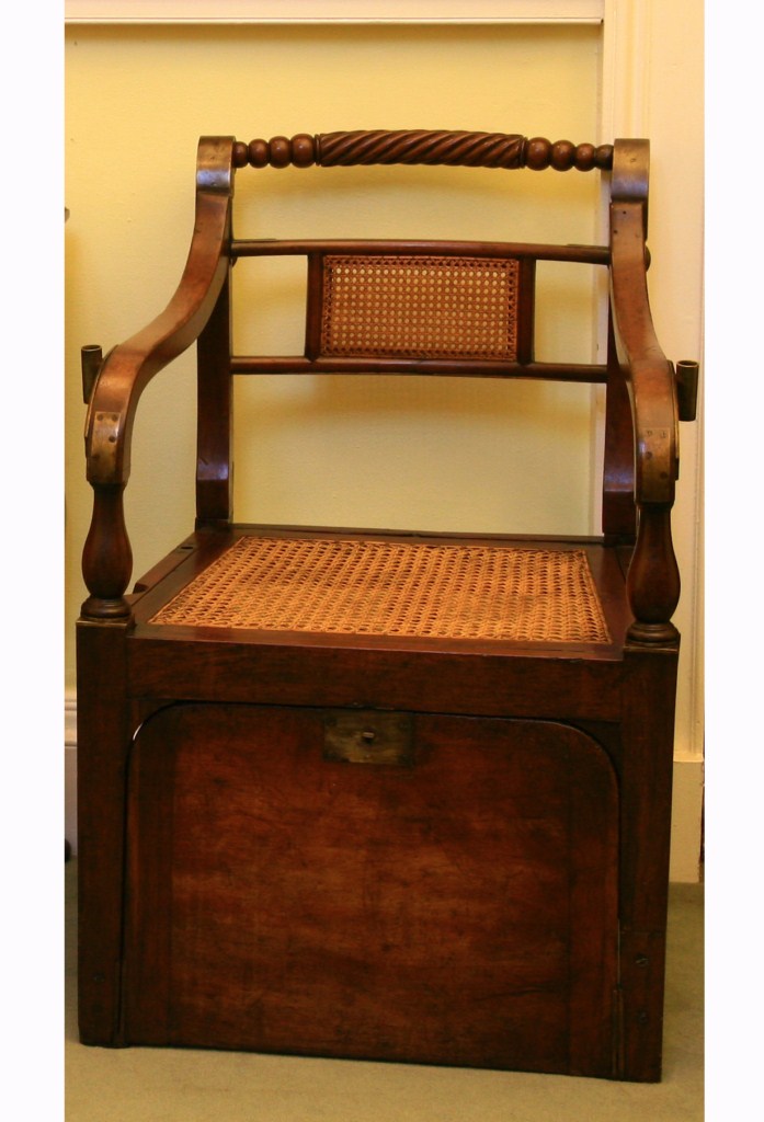 sedia da campo - ambito inglese (metà sec. XIX)