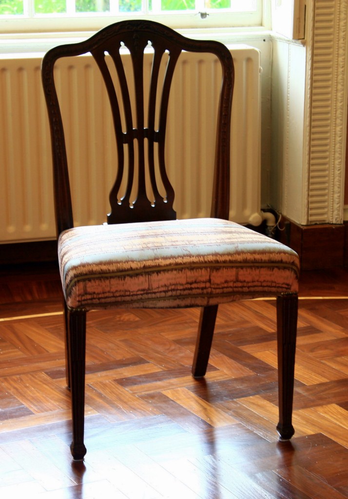 sedia, serie - ambito inglese (inizio sec. XIX)