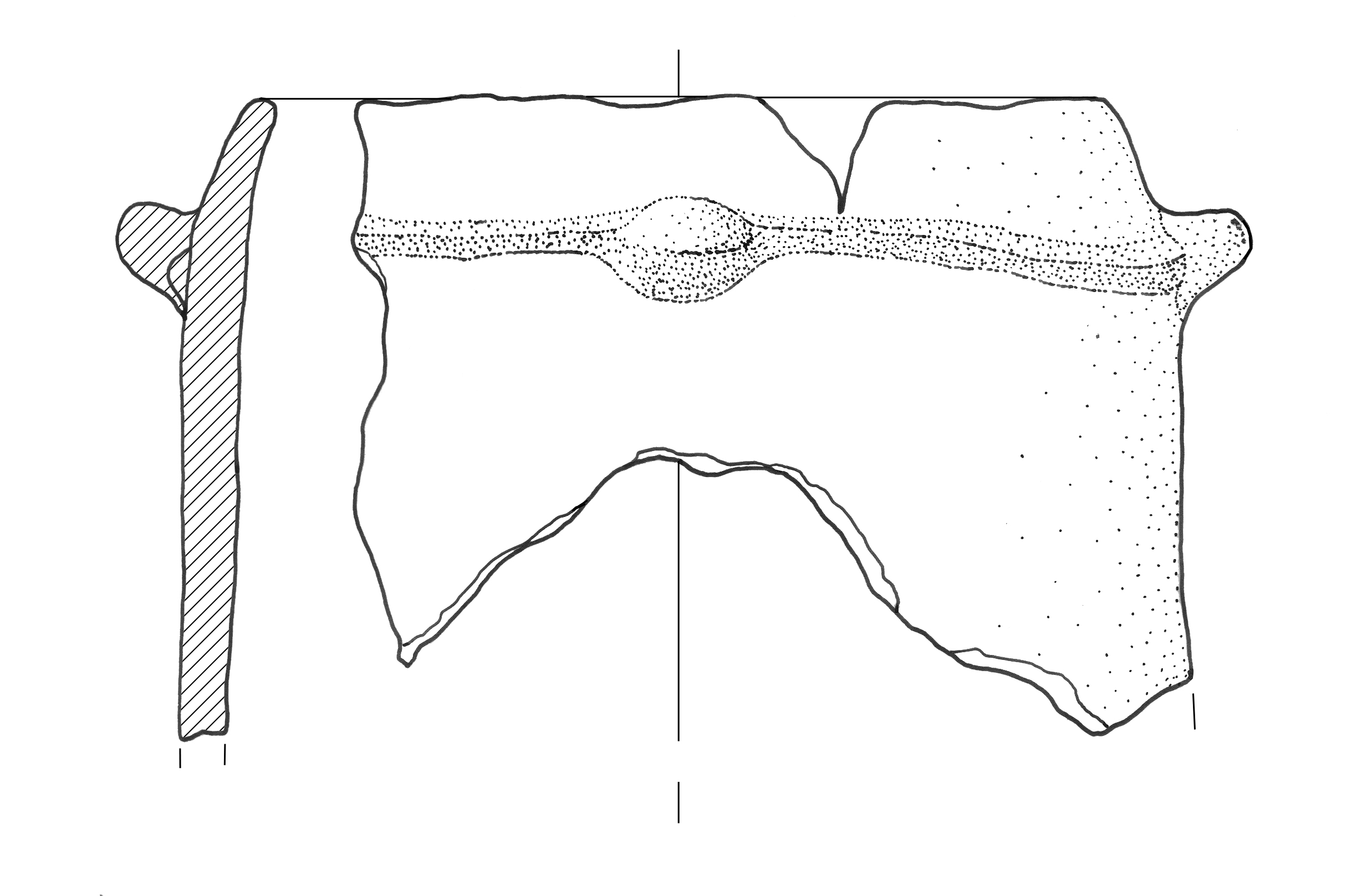 vaso, a corpo cilindrico - Cultura di Polada (inizio/ metà Eta' antica del bronzo)