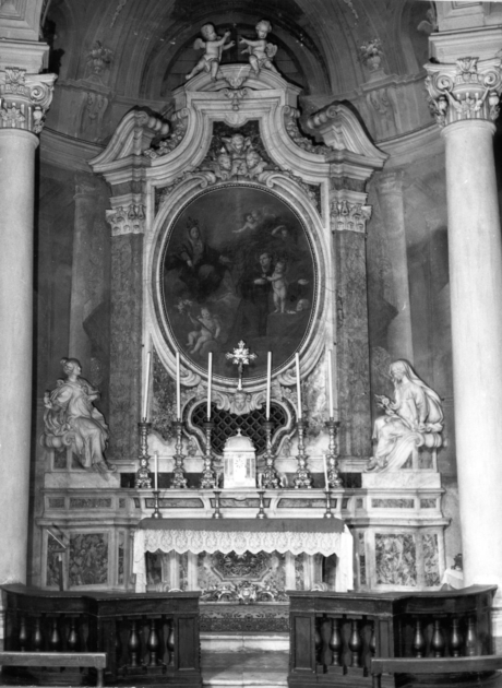 altare maggiore di Pini Francesco (attribuito) (sec. XVIII)