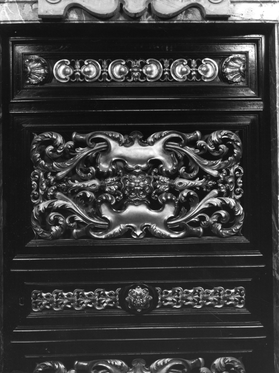 porta, serie di Ferri Ciro (sec. XVII)