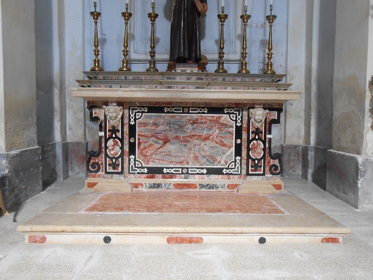 altare, opera isolata - bottega bresciana (seconda metà sec. XVII)