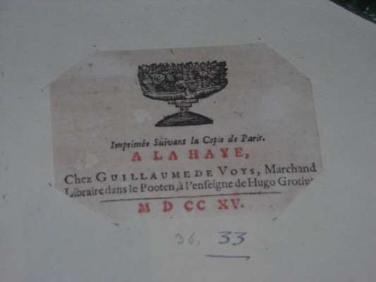 motivi decorativi vegetali stilizzati (stampa, frammento) - ambito europeo (sec. XVIII)