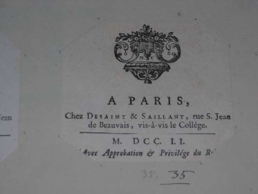 emblema (stampa, frammento) - ambito europeo (sec. XVIII)