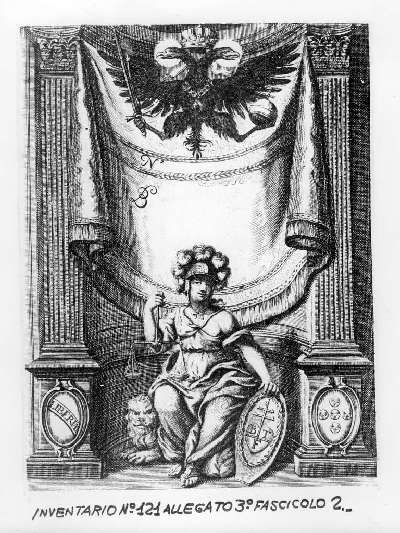 Cartellino della "Ditta Talenti" (stampa) - ambito toscano, ambito toscano, ambito toscano (fine sec. XVIII)