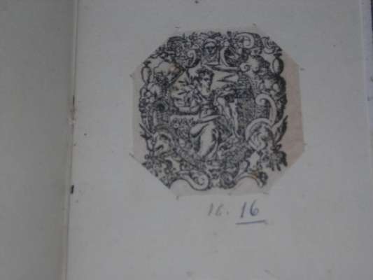 emblema (stampa, frammento) - ambito europeo (secc. XVII/ XVIII)