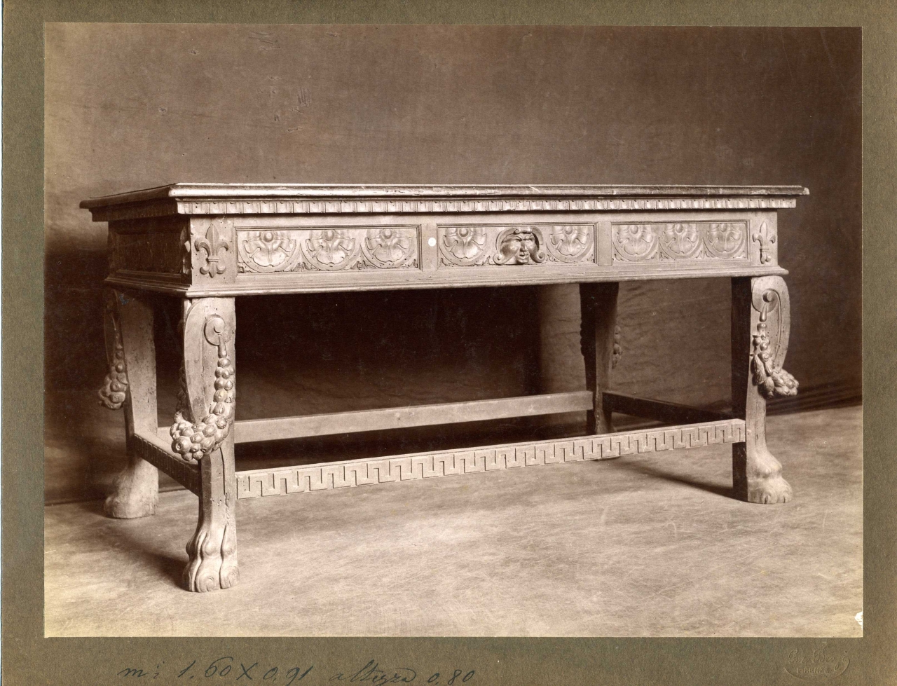 arti applicate-mobili-tavoli-aste (positivo) di Edizioni Brogi (primo quarto XX)