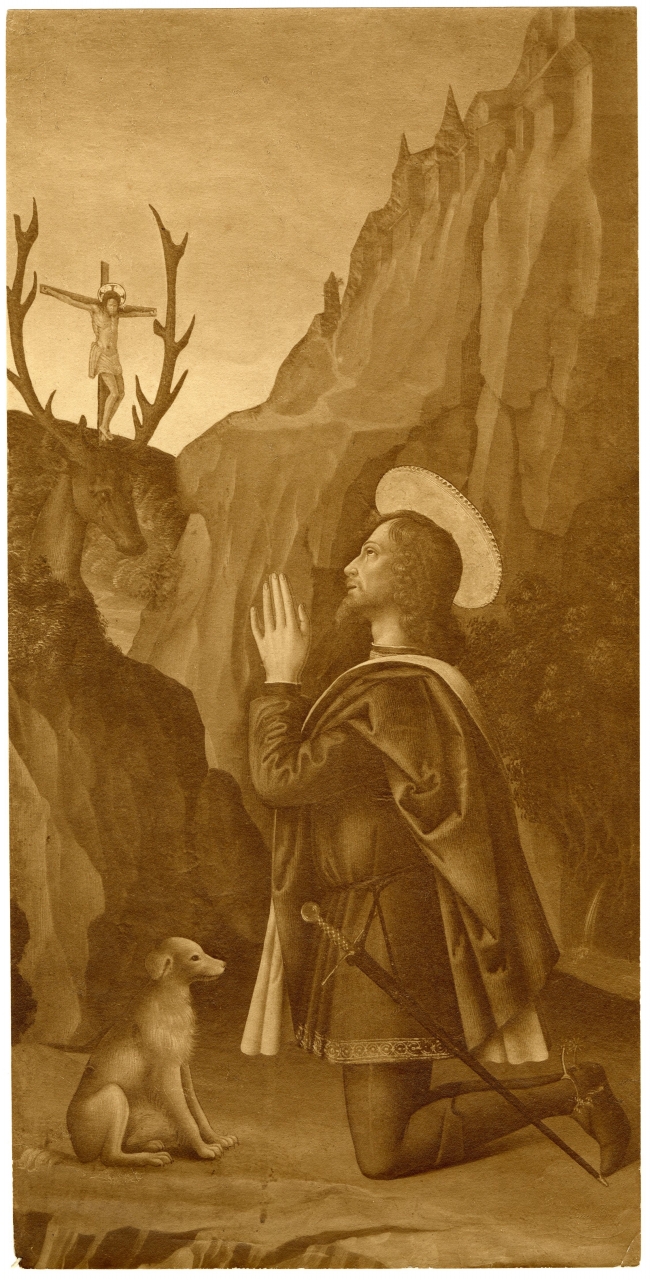 Germania-Berlino-musei-Gemaldegalerie (positivo) di Bernardino di Betto, detto il Pinturicchio (attr), Edizioni Brogi (inizio XX)