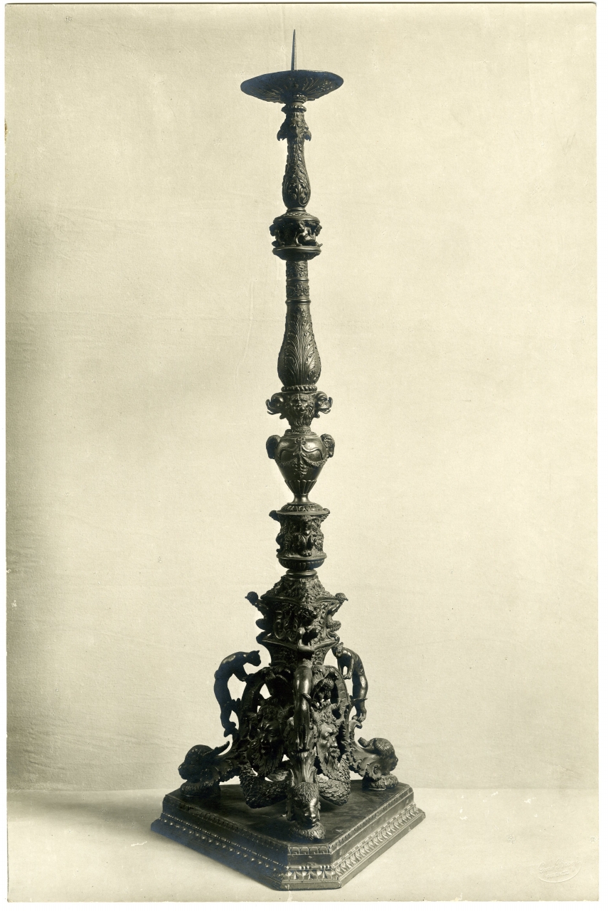 commercio antiquario-Volpi, Elia (positivo) di Briosco, Andrea detto il Riccio (attr), Edizioni Brogi (XIX/ XX)