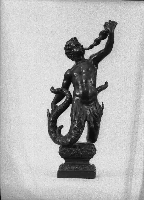 tritone (statuetta) - bottega veneziana (fine/ metà secc. XVI/ XVII)