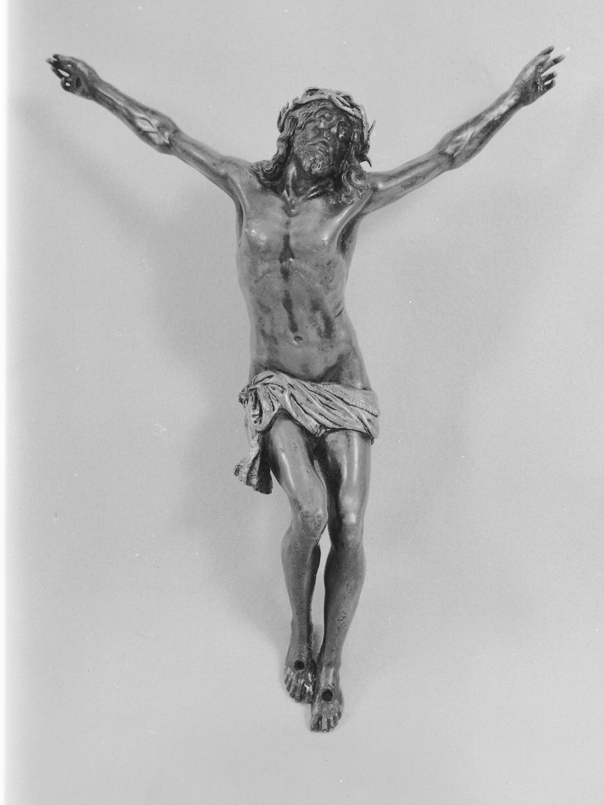 Cristo crocifisso (statuetta, opera isolata) - ambito toscano (sec. XVII)