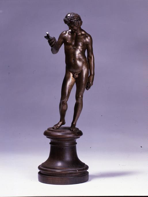 Bacco (statuetta, opera isolata) di Pierino da Vinci (attribuito) (metà sec. XVI)