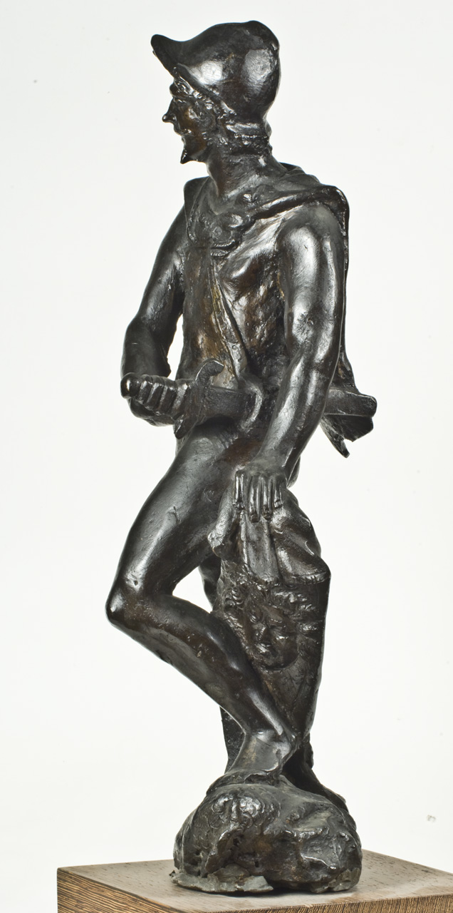 Perseo/ Marte (statuetta, opera isolata) di Aspetti Tiziano (maniera) (fine/ inizio secc. XVI/ XVII)