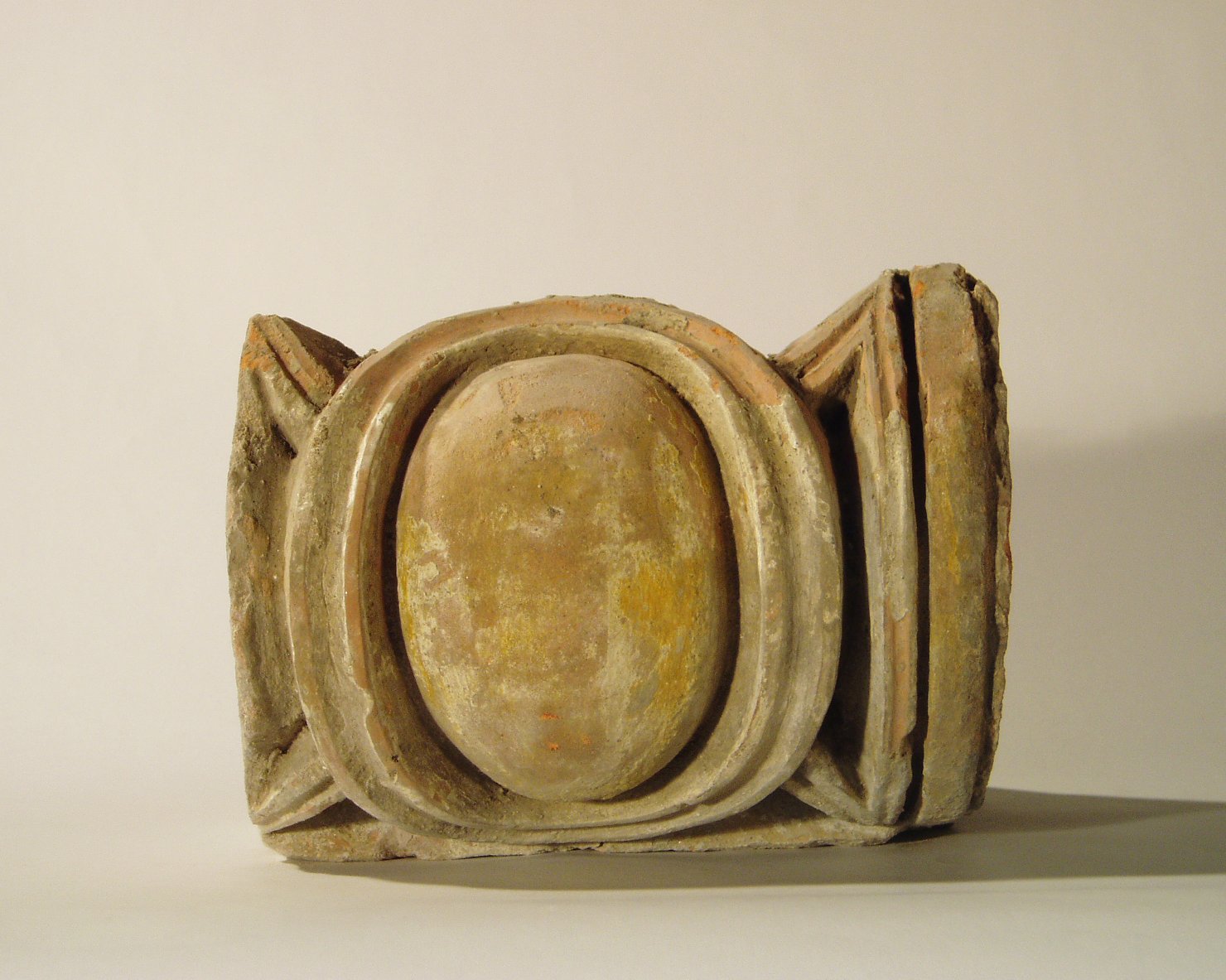 motivo decorativo a ovoli (elemento di decorazione architettonica a rilievo - profilo a ovolo) - manifattura mantovana (?) (XV)