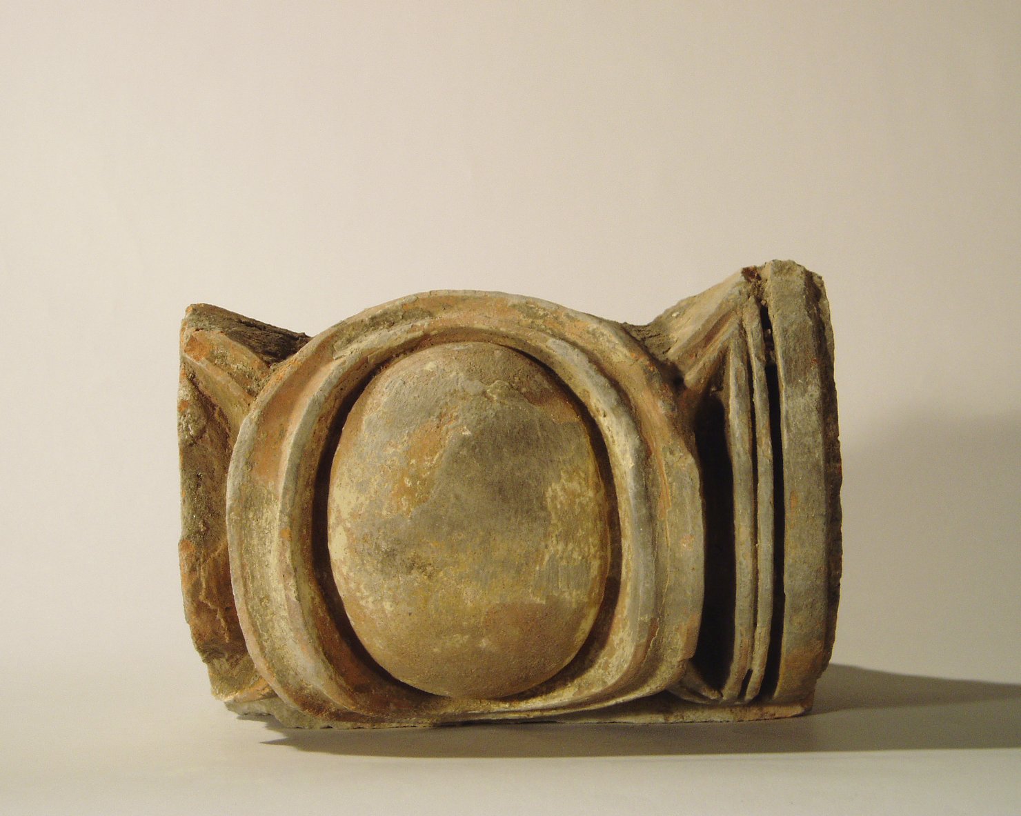 motivo decorativo a ovoli (elemento di decorazione architettonica a rilievo - profilo a ovolo) - manifattura mantovana (?) (XV)