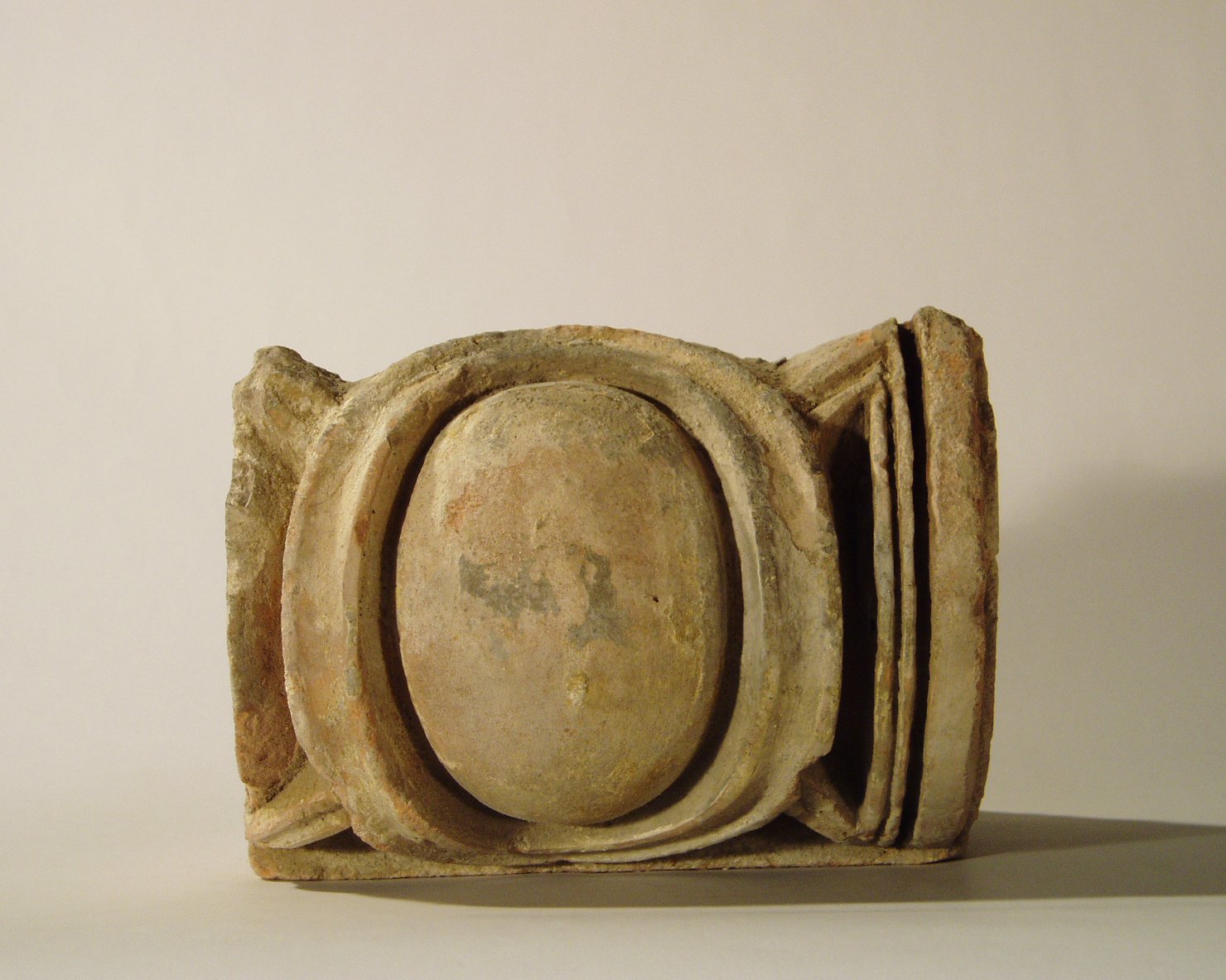 motivo decorativo a ovoli (elemento di decorazione architettonica a rilievo - profilo a ovolo) - manifattura mantovana (?) (XV)