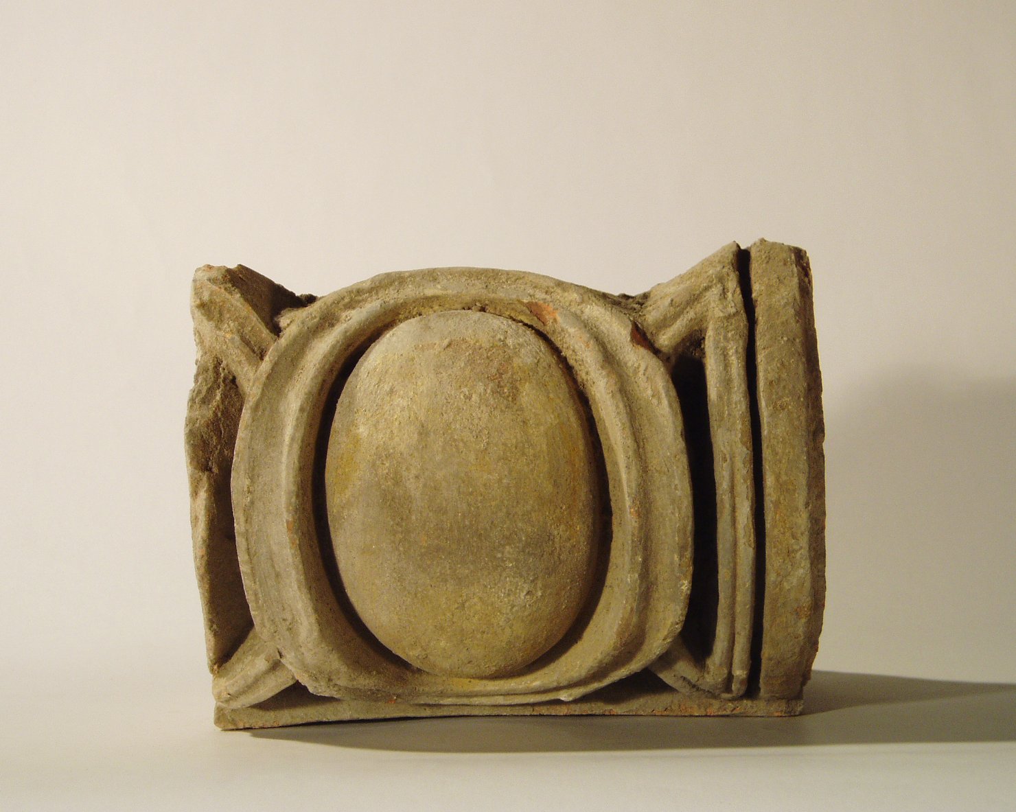 motivo decorativo a ovoli (elemento di decorazione architettonica a rilievo - profilo a ovolo) - manifattura mantovana (?) (XV)