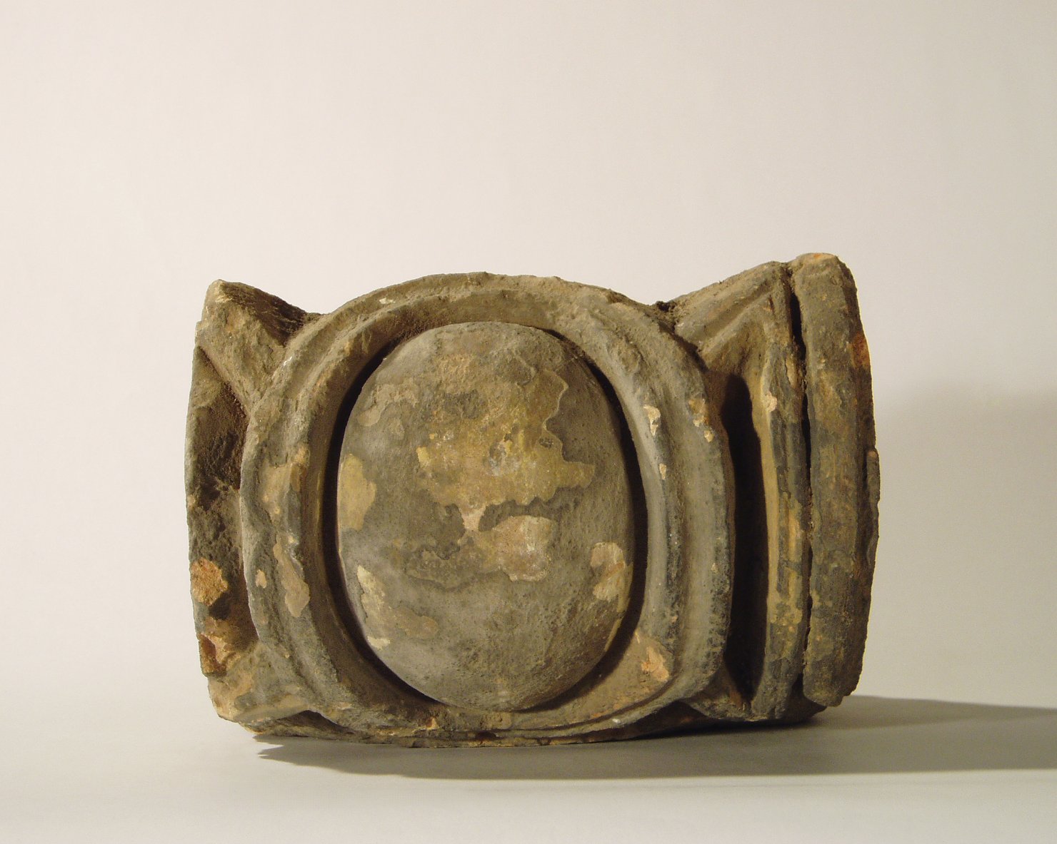 motivo decorativo a ovoli (elemento di decorazione architettonica a rilievo - profilo a ovolo) - manifattura mantovana (?) (XV)