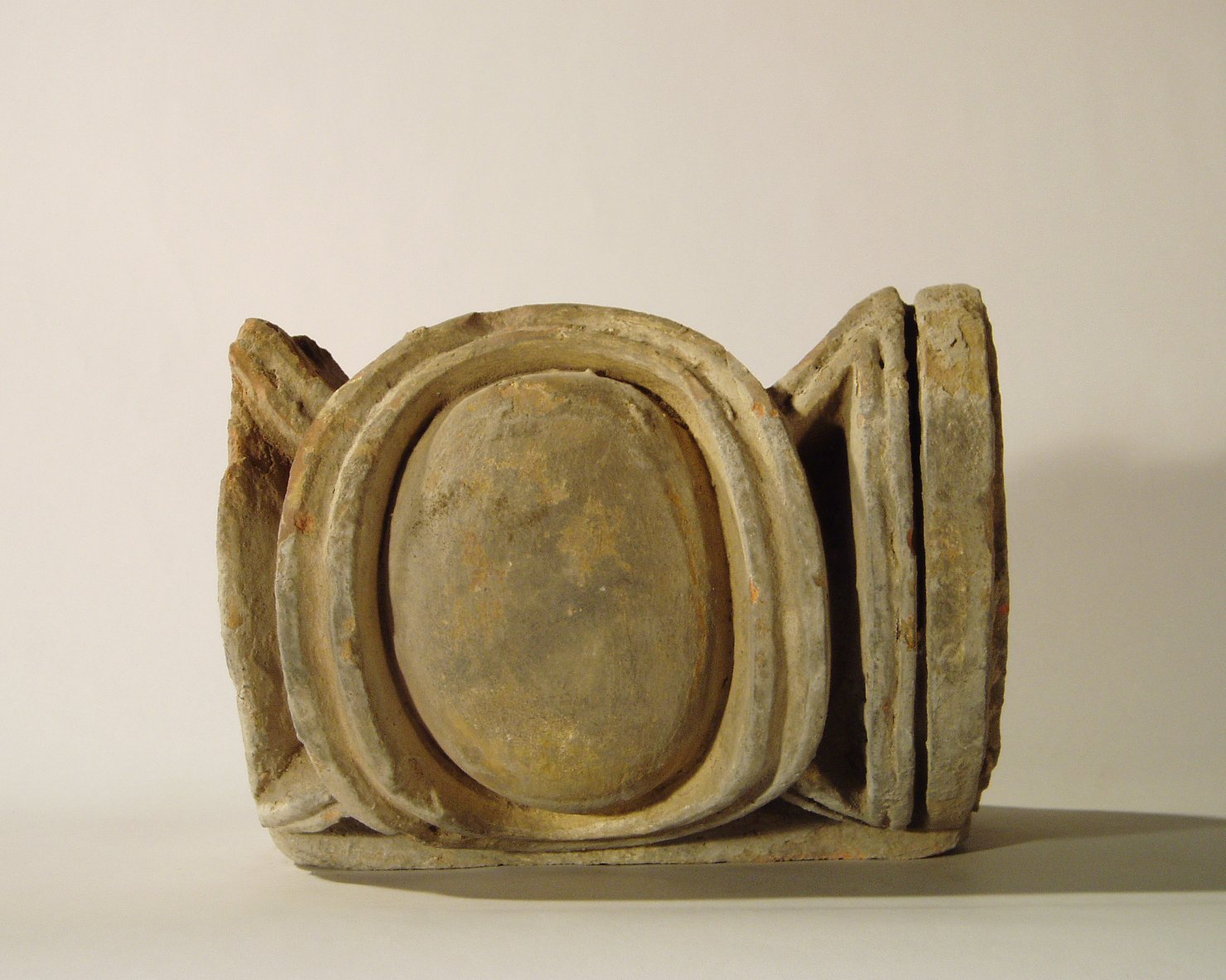 motivo decorativo a ovoli (elemento di decorazione architettonica a rilievo - profilo a ovolo) - manifattura mantovana (?) (XV)