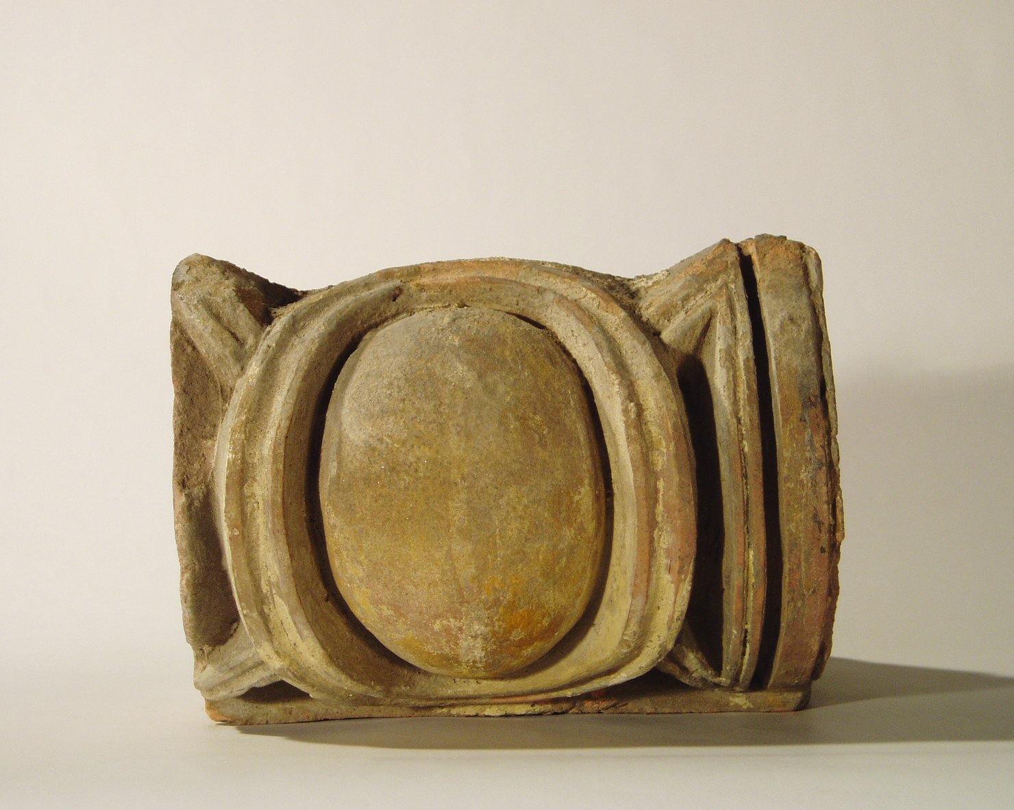 motivo decorativo a ovoli (elemento di decorazione architettonica a rilievo - profilo a ovolo) - manifattura mantovana (?) (XV)