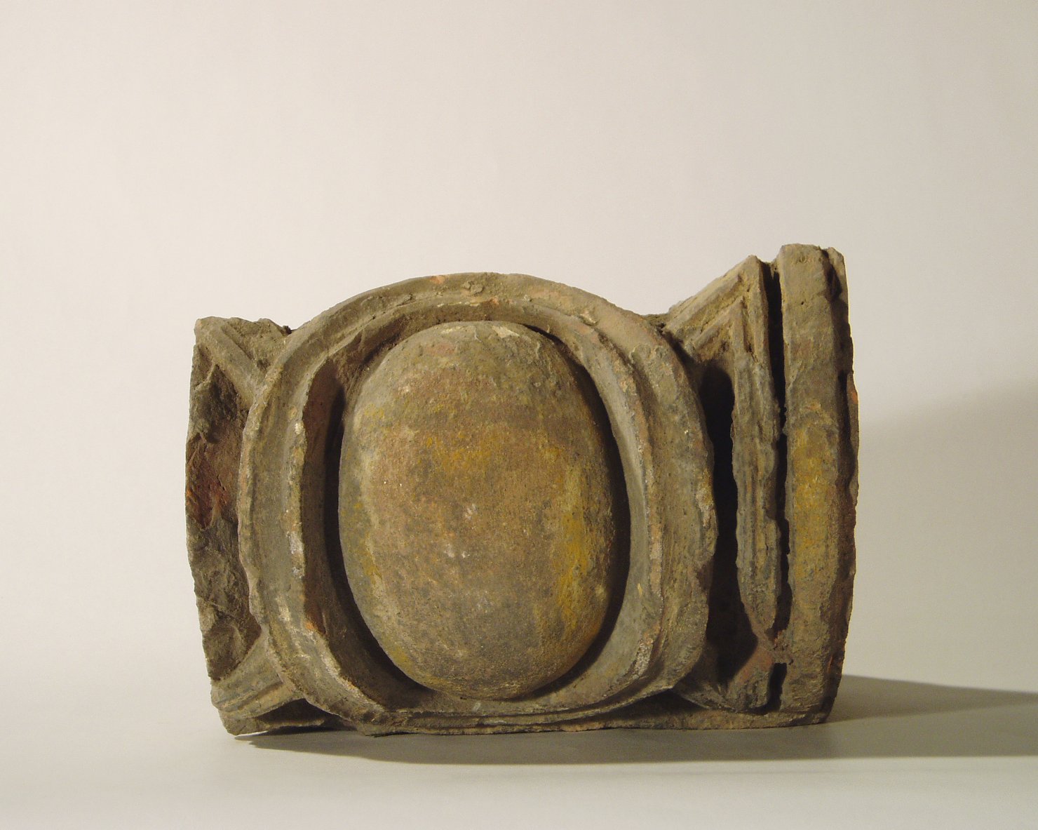 motivo decorativo a ovoli (elemento di decorazione architettonica a rilievo - profilo a ovolo) - manifattura mantovana (?) (XV)