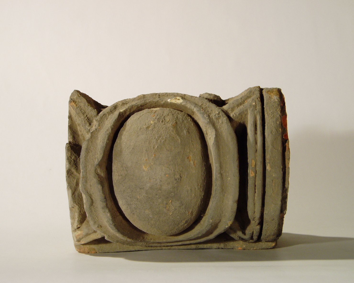 motivo decorativo a ovoli (elemento di decorazione architettonica a rilievo - profilo a ovolo) - manifattura mantovana (?) (XV)