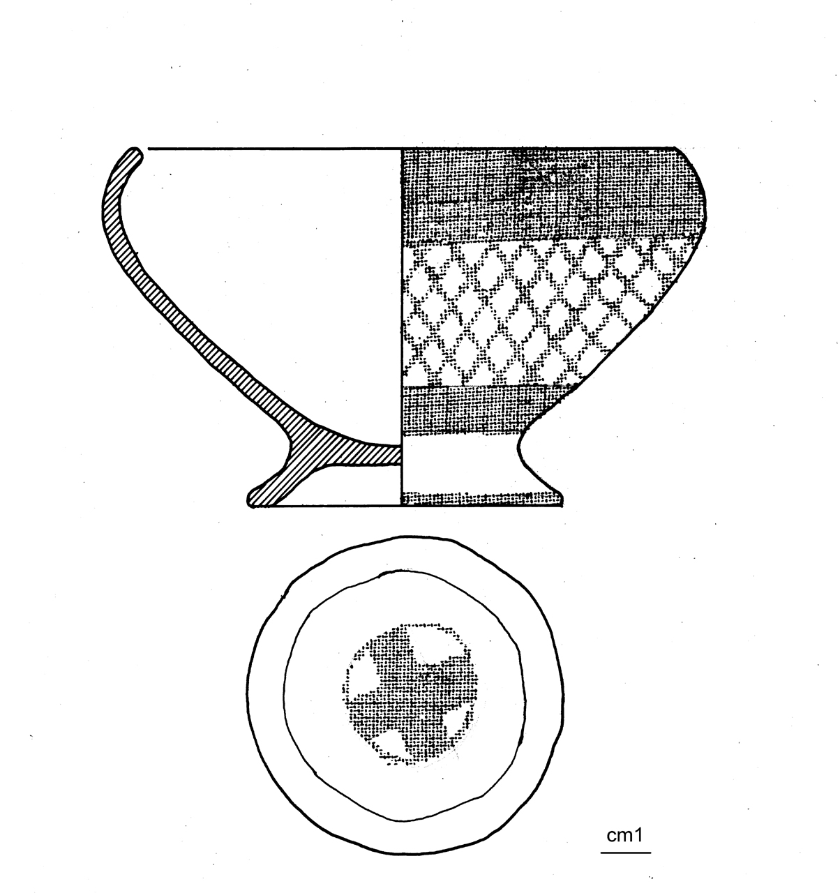 coppa - cultura di Golasecca (seconda metà VI a.C)