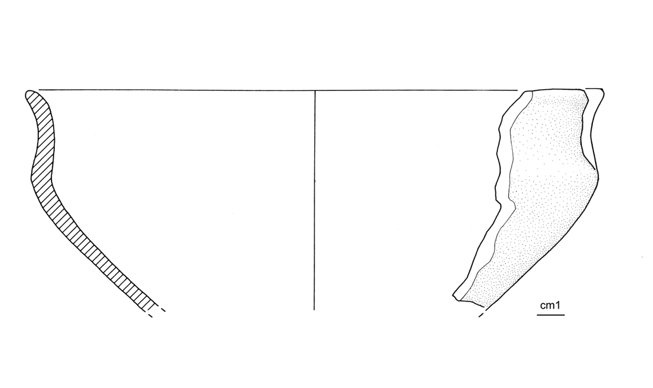 scodella carenata - cultura ligure dell'età del Ferro (media età del Ferro)