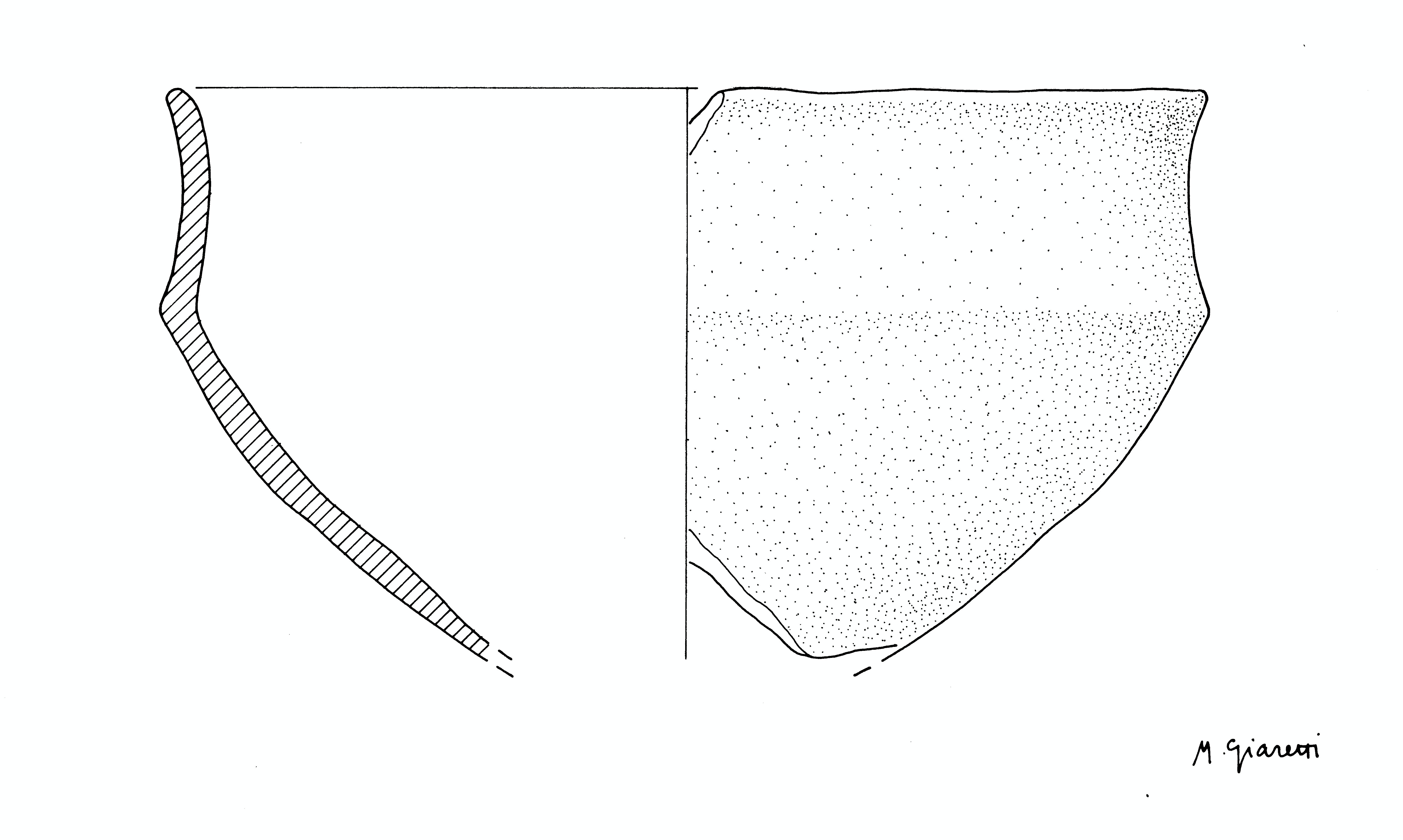scodella carenata - cultura ligure dell'età del Ferro (Eta' del ferro)
