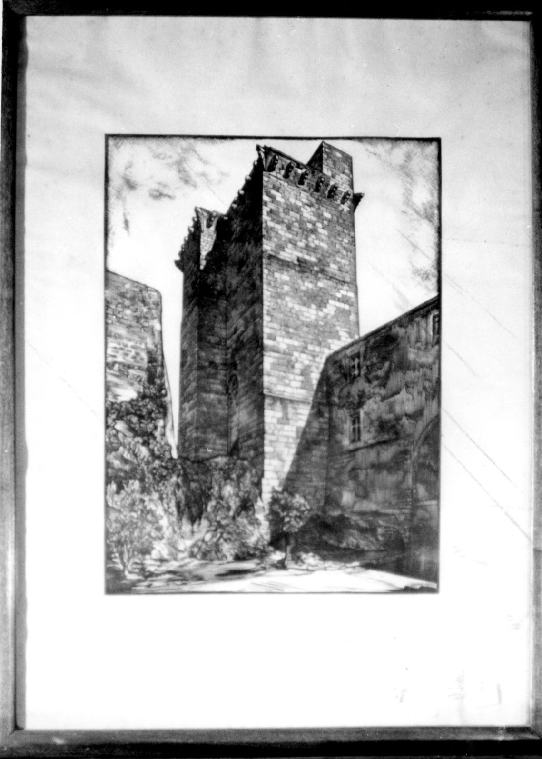 Torre di San Pancrazio, torre (stampa) di Dessy Stanislao (sec. XX)
