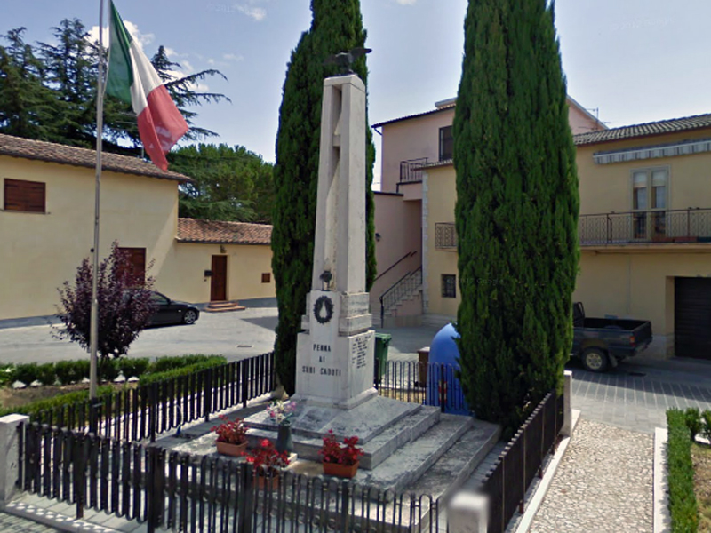 soggetto assente (monumento ai caduti - ad obelisco, opera isolata) - ambito umbro (sec. XX)