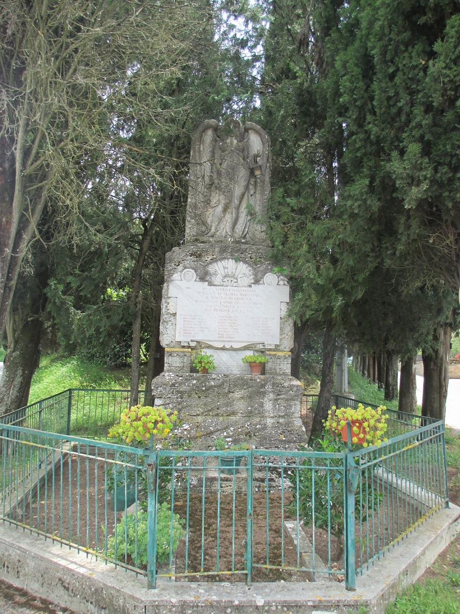 monumento ai caduti - a cippo - ambito Italia centrale (sec. XX)