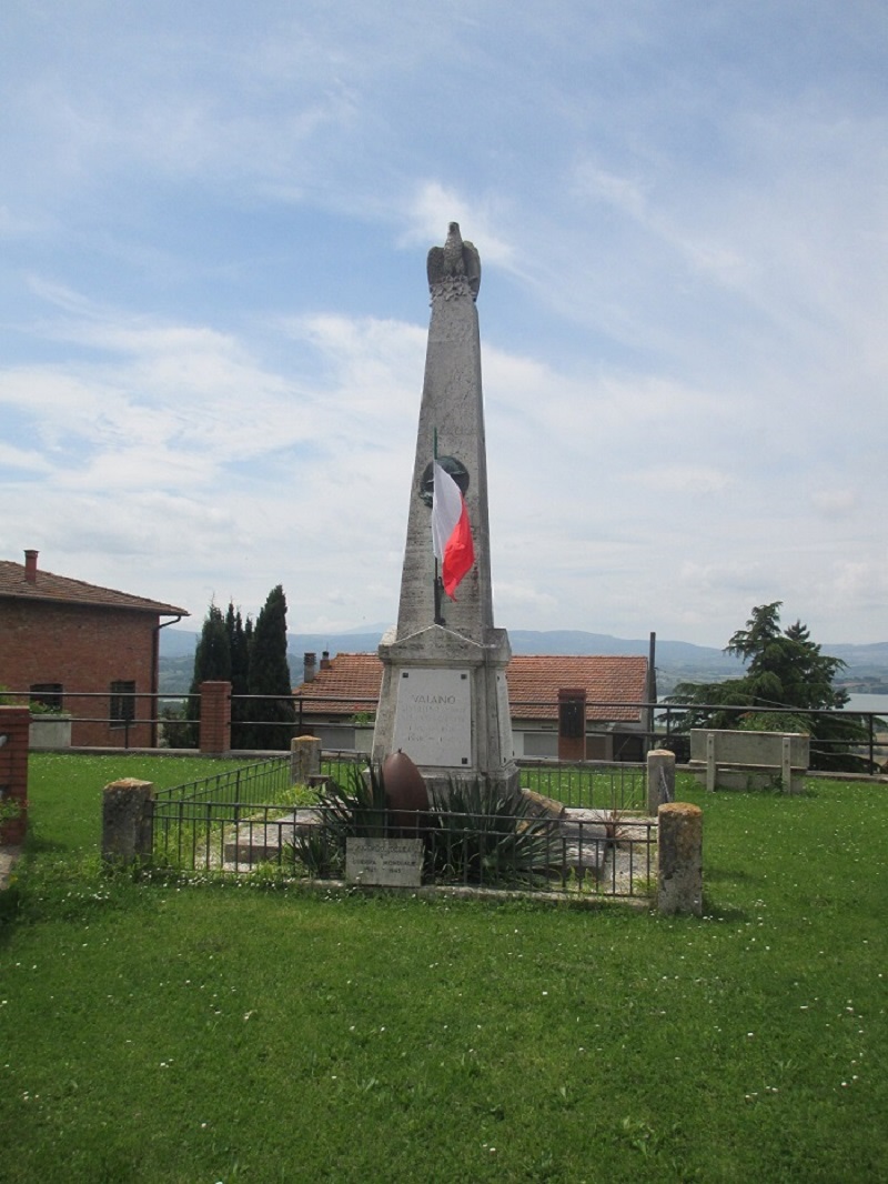 monumento ai caduti - ad obelisco - ambito Italia centrale (sec. XX, sec. XX)