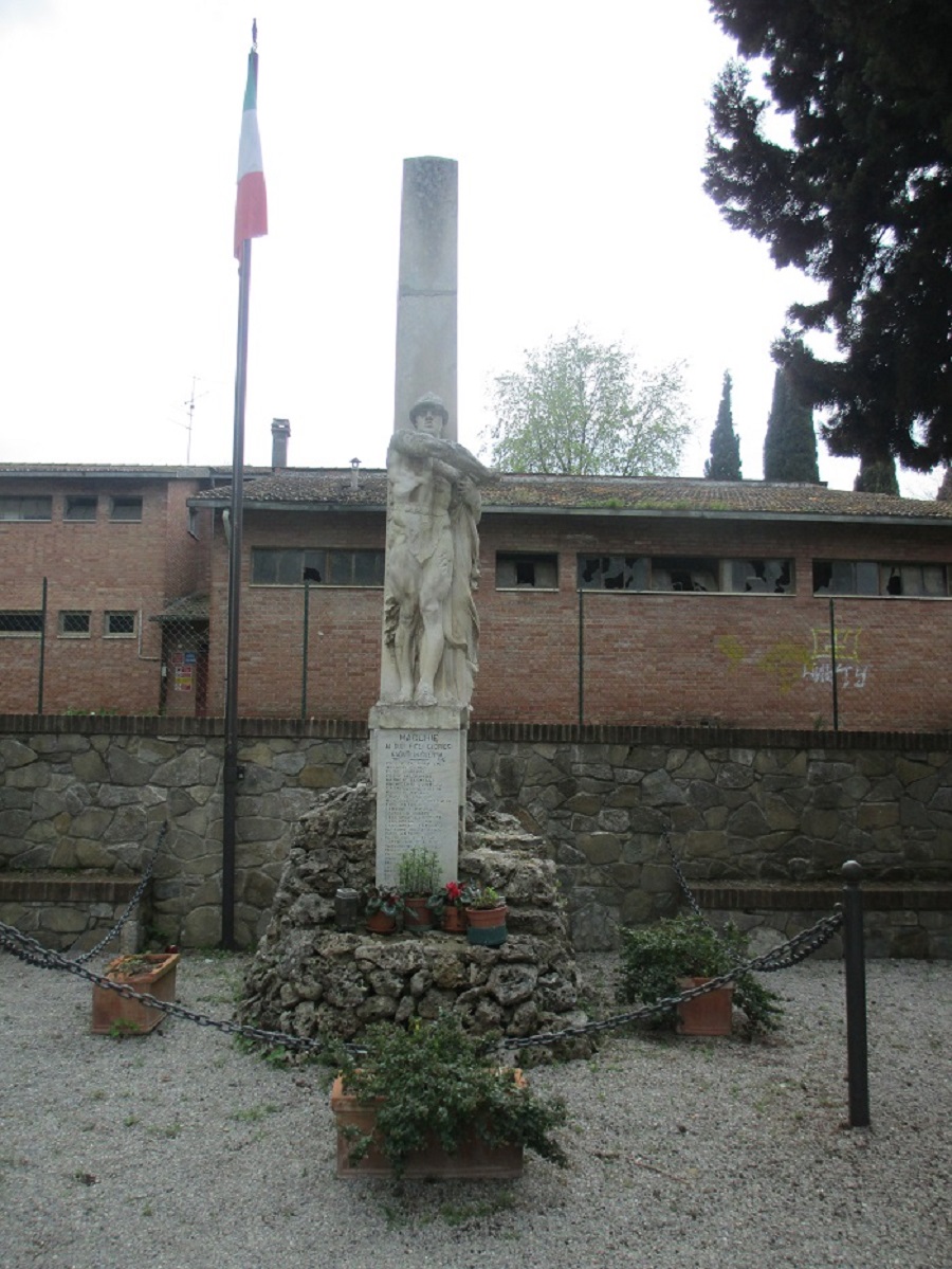 monumento ai caduti - a stele - ambito Italia centrale (sec. XX)